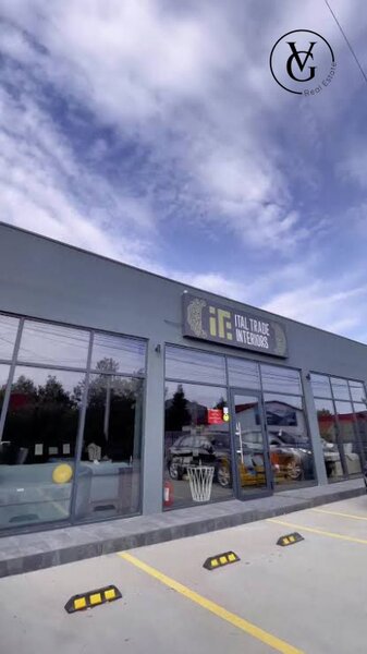Corbeanca, spatiu comercial vitrina generoasa, 5 locuri parcare,